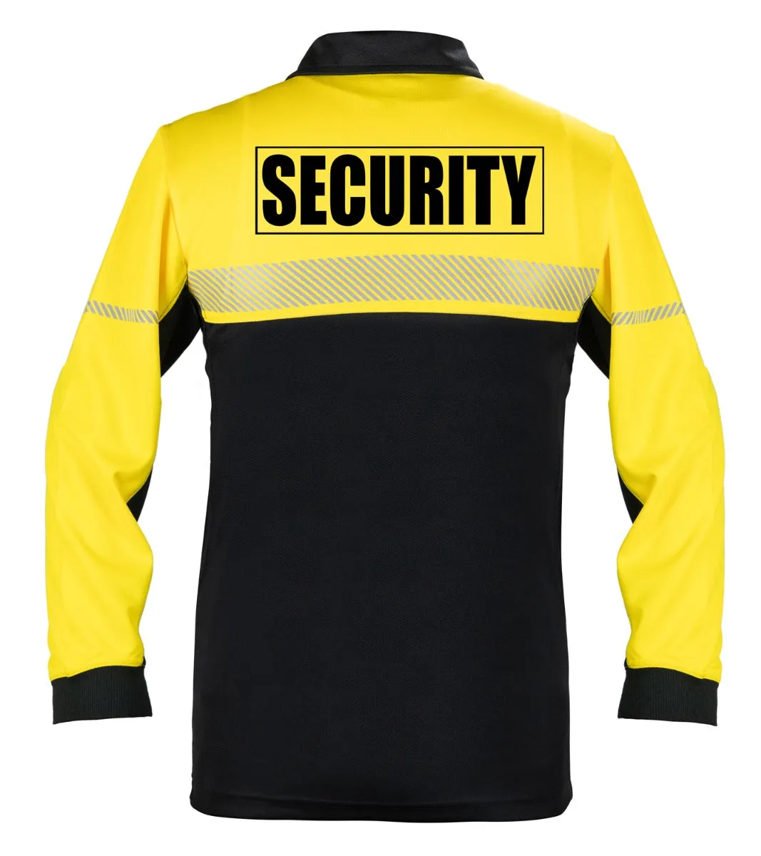 100% Polyester Jersey Knit Long Sleeve Security Bike Patrol Polo Shirts