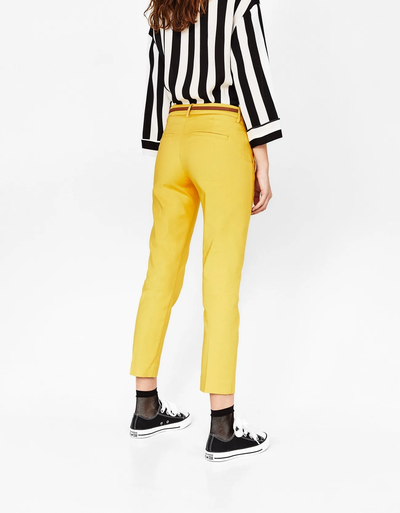 Belted trousers