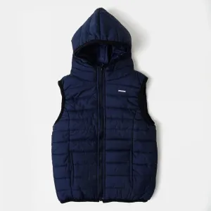 Boys Jacket Puff BPJ-011-NAVY