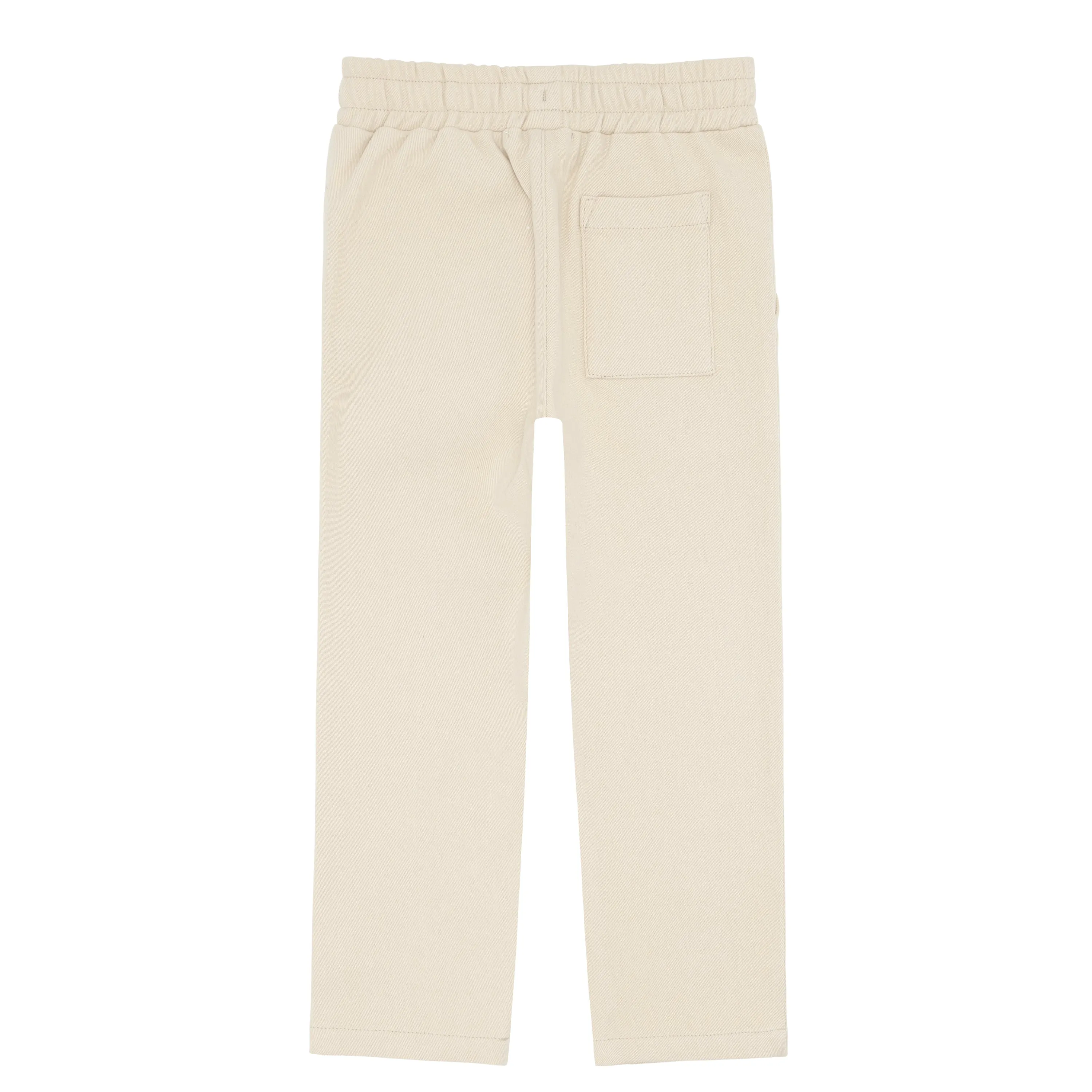 boys tan ultra-soft twill pant