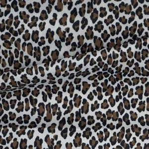 Brown Cheetah | Print Polyester Spandex Jersey - SKU 6769 #U73