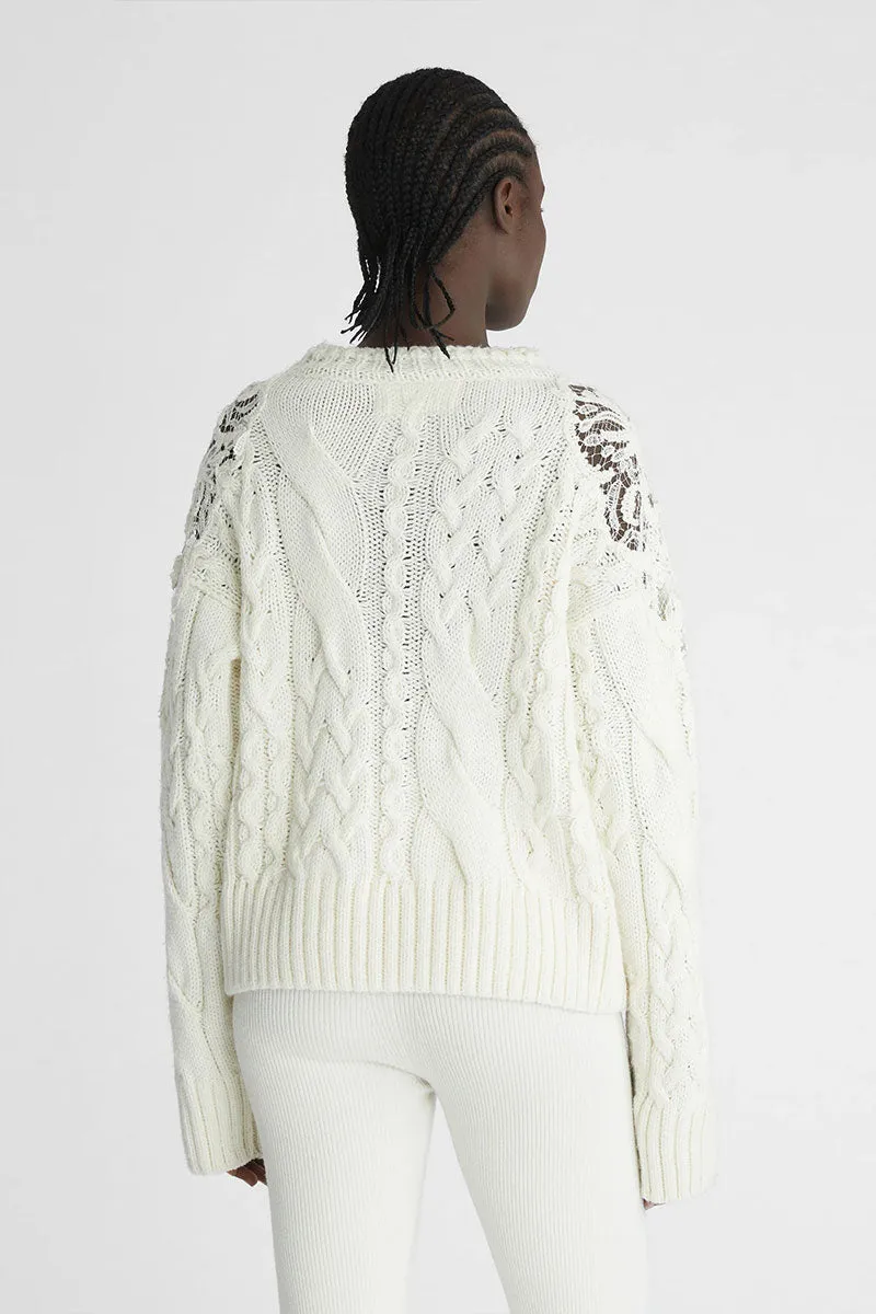 Cable-Knit Jumper