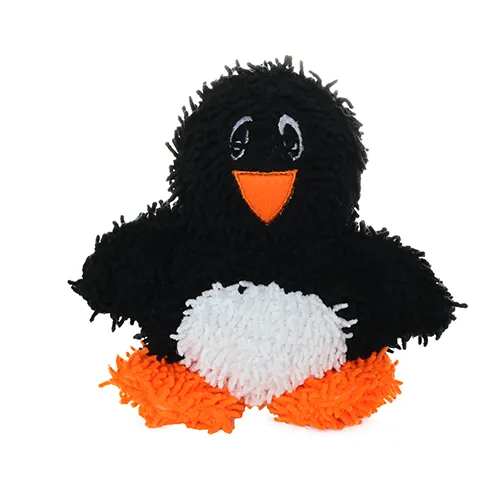 Christmas - Micro Ball Holiday Durable Toys - One Size Option -  Black Penguin, Santa, Snowman, Reindeer