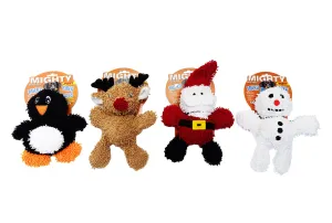 Christmas - Micro Ball Holiday Durable Toys - One Size Option -  Black Penguin, Santa, Snowman, Reindeer