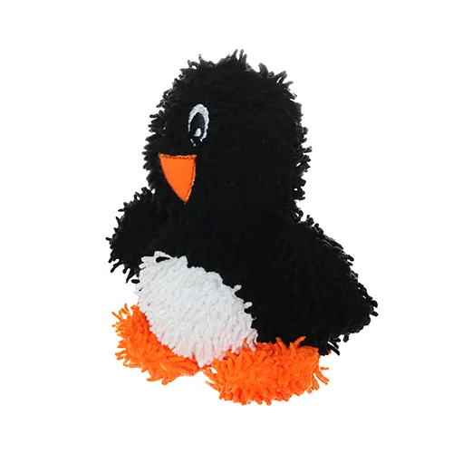 Christmas - Micro Ball Holiday Durable Toys - One Size Option -  Black Penguin, Santa, Snowman, Reindeer