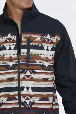 Cinch Men's Southwestern Print Bonded Jacket