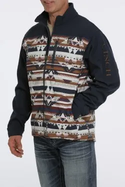 Cinch Men's Southwestern Print Bonded Jacket