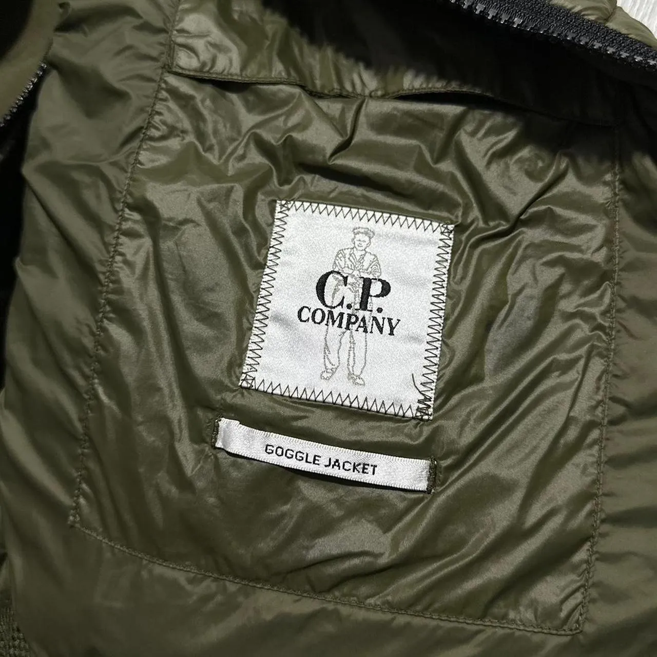 CP Company Down Soft Shell Goggle Gilet