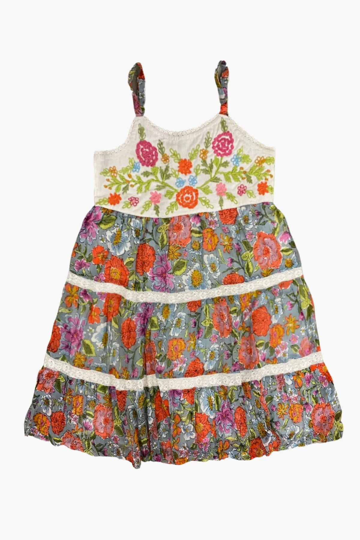 Girls Dress Mimi & Maggie Shade Plants (Size 3 left)