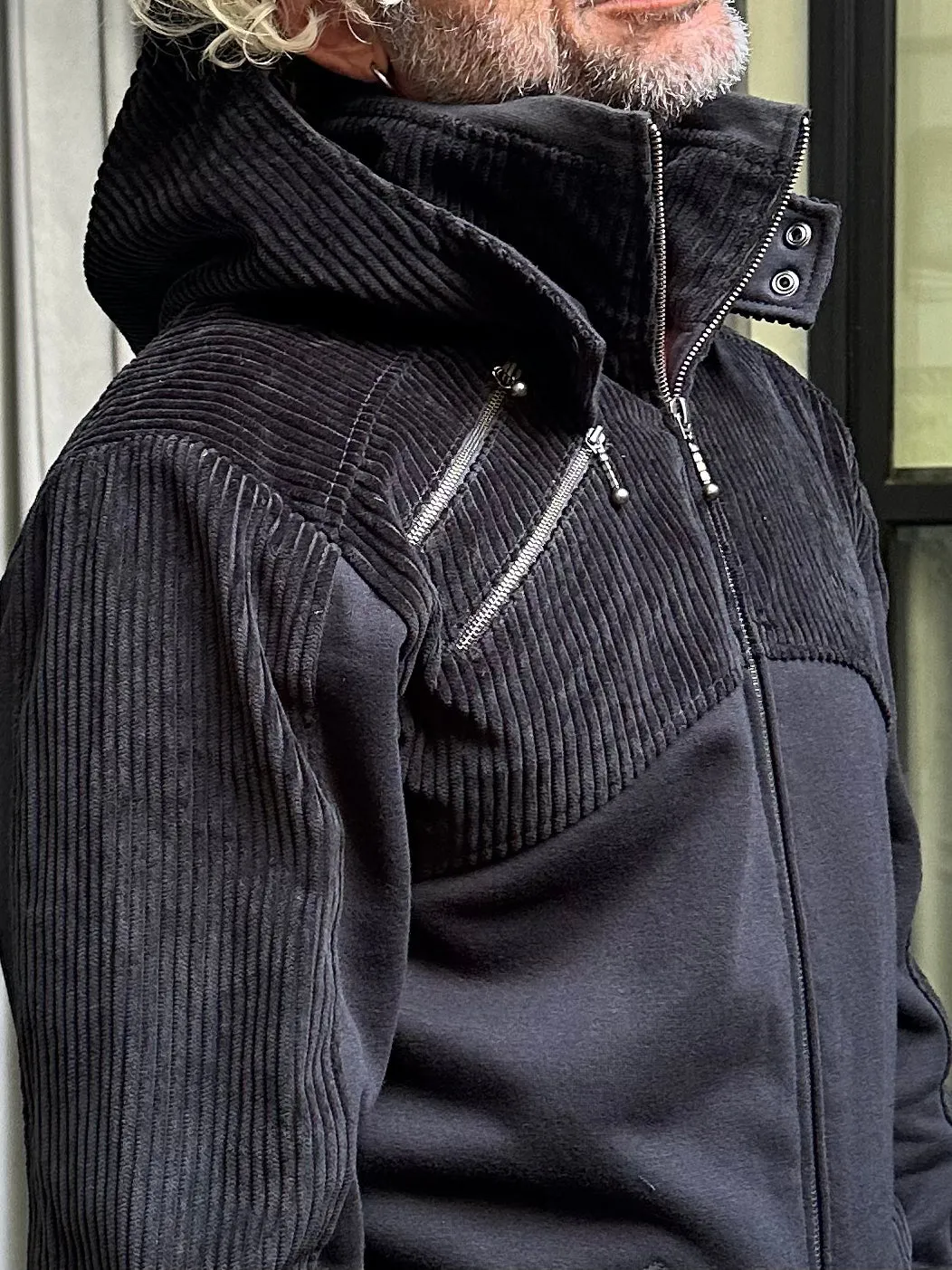 Hive Hoodie Corduroy Combo