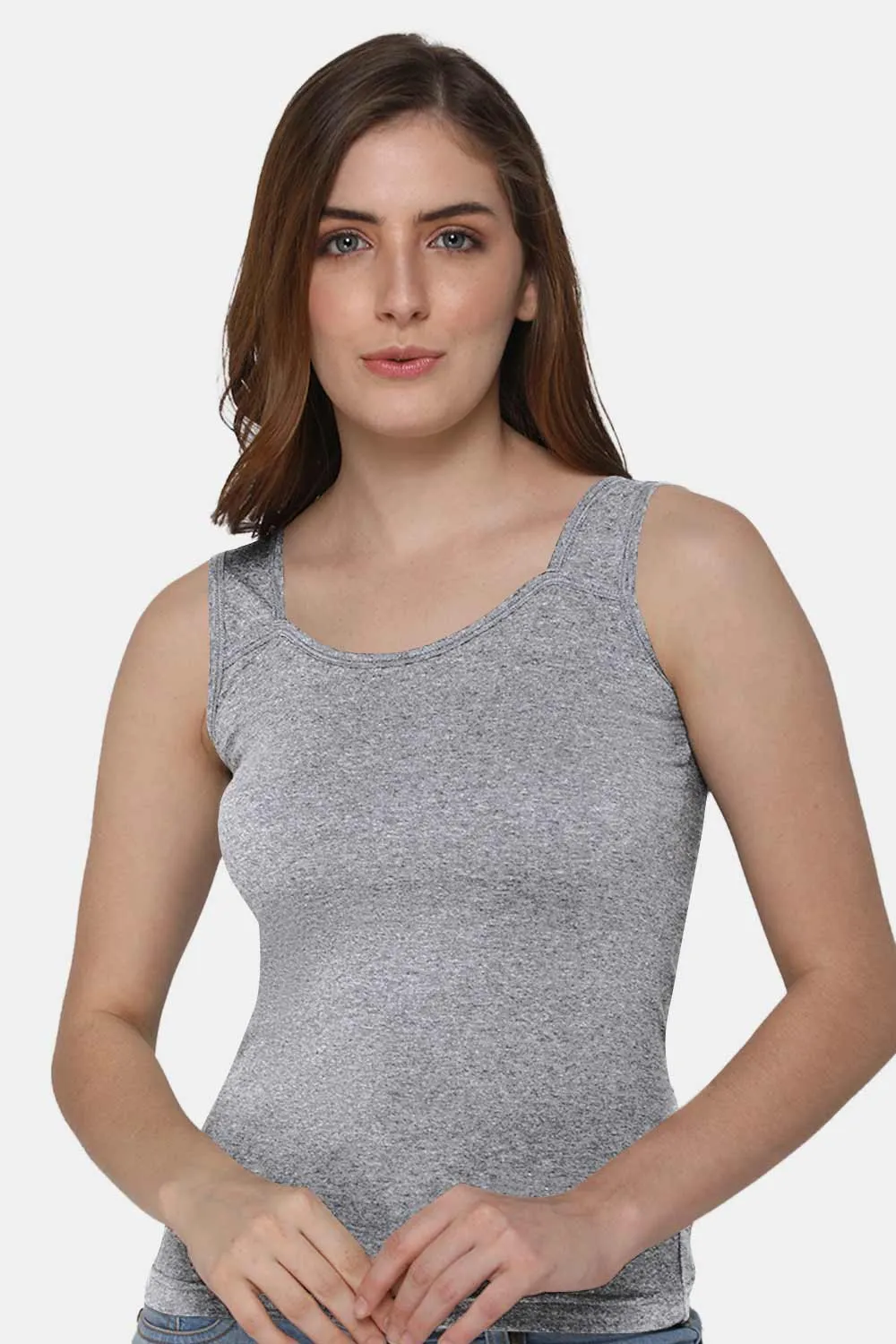 Intimacy Tanktop IN07 - Grey Melange