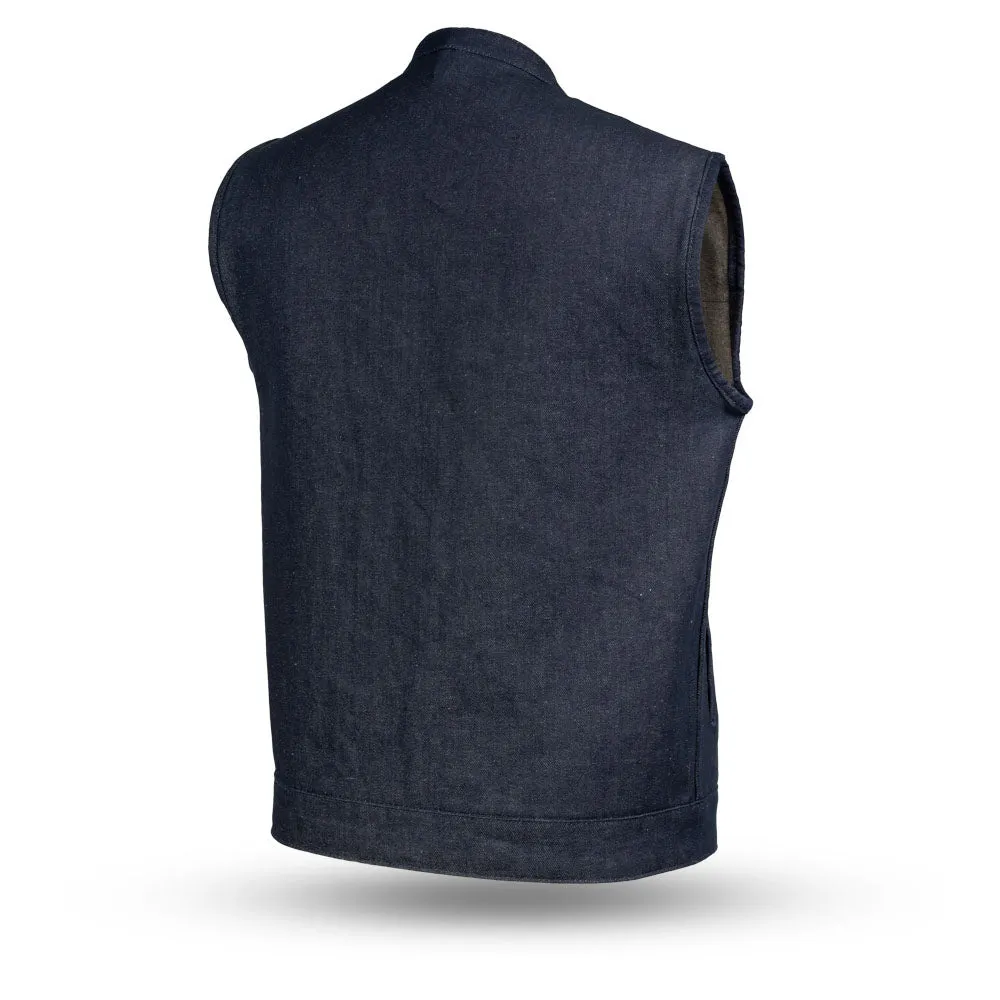 Kershaw Men's Motorcycle Denim Vest