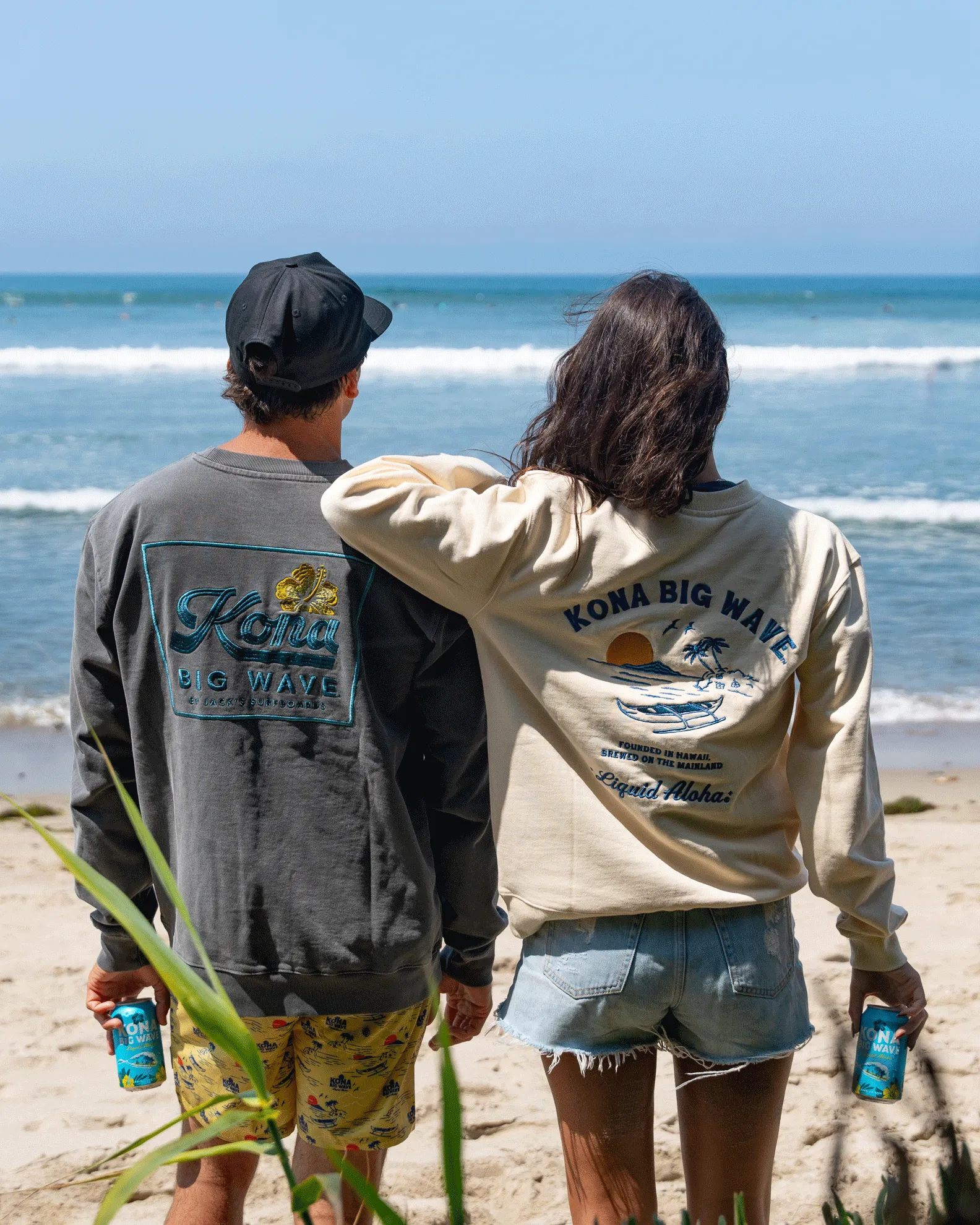 Kona x Jack's "Road Trip" Crewneck Sweatshirt