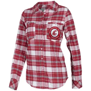 Ladies WSU Plaid Flannel