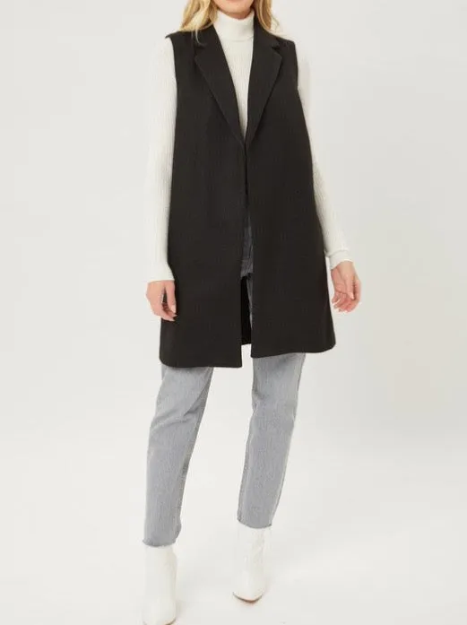 Long Fleece Vest