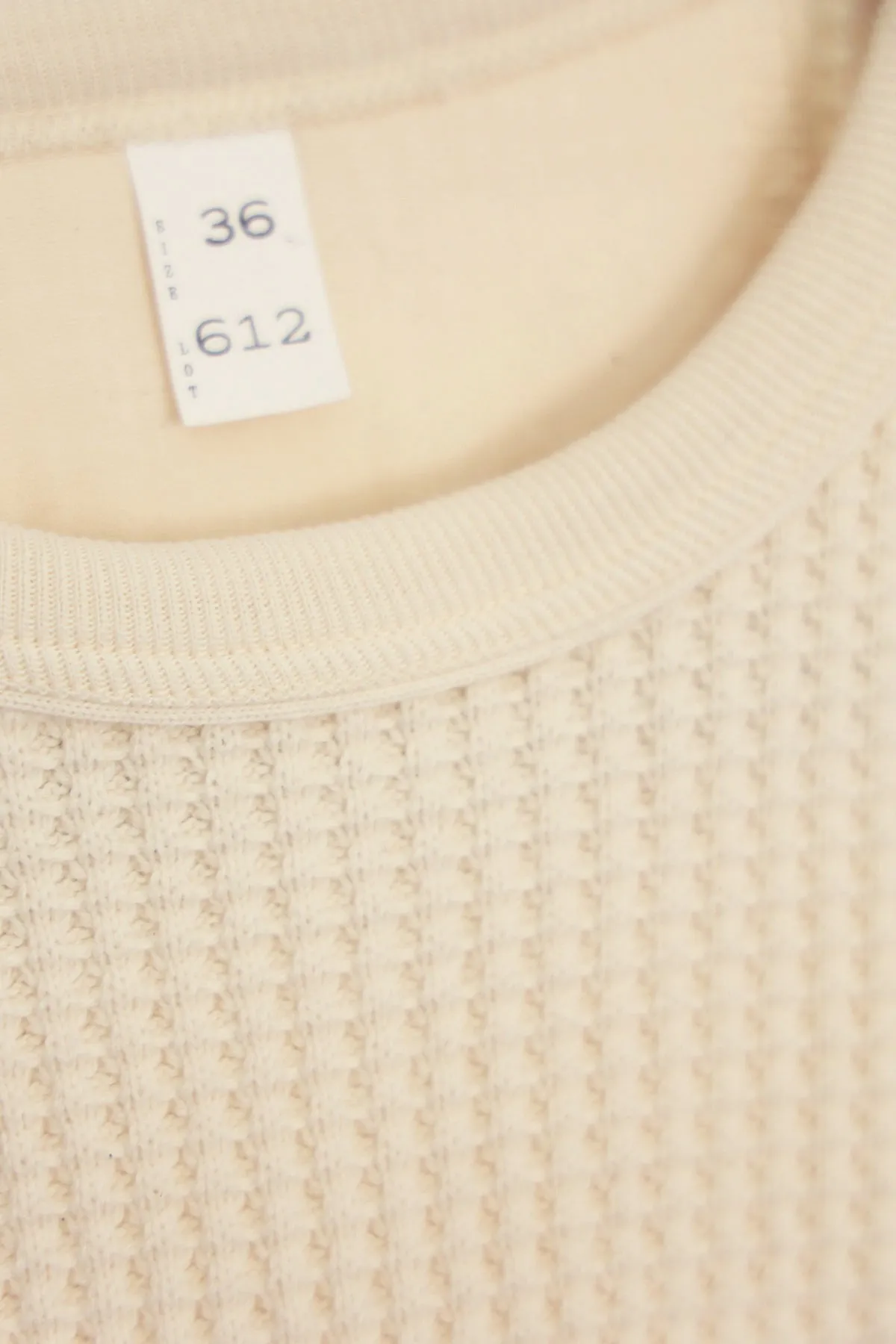 Lot.612 Longsleeve Tee - Ivory