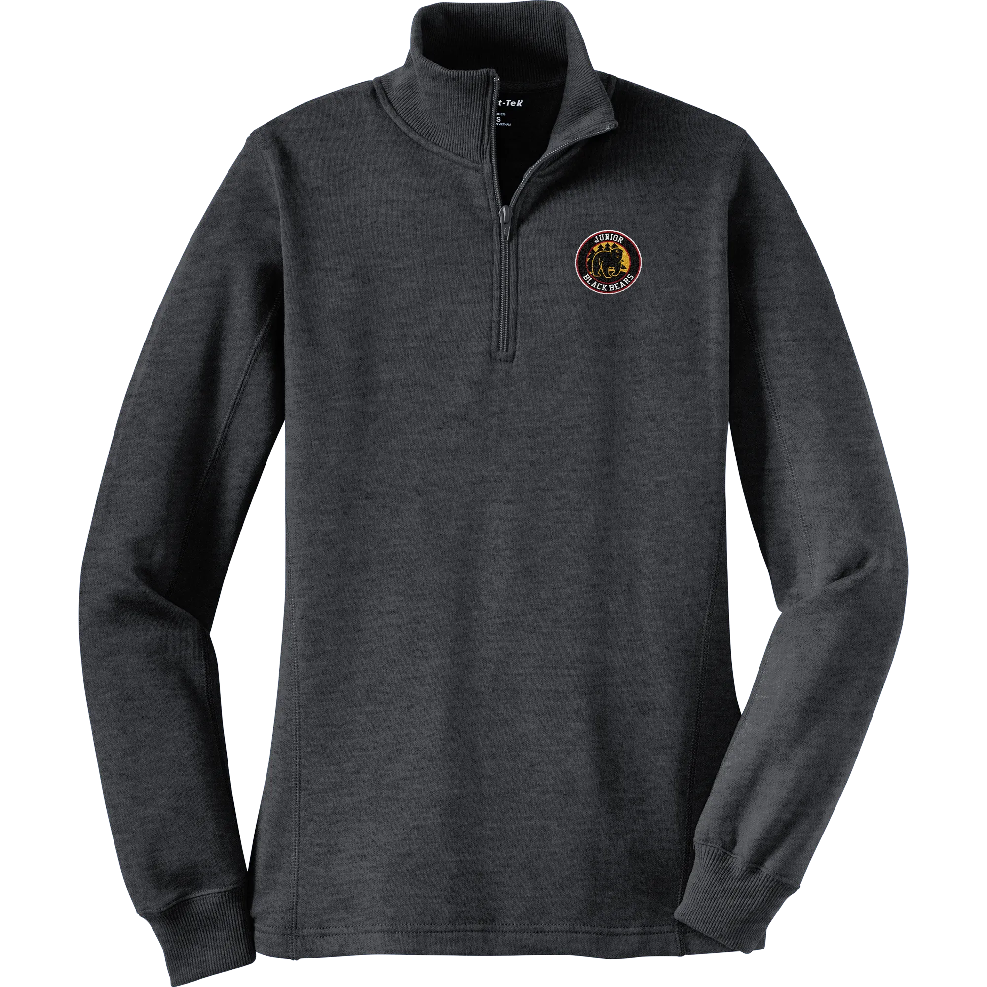 MD Jr. Black Bears Ladies 1/4-Zip Sweatshirt