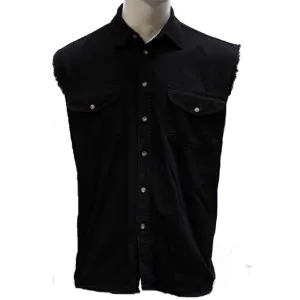 Men's Dream Denim Sleeveless Shirt