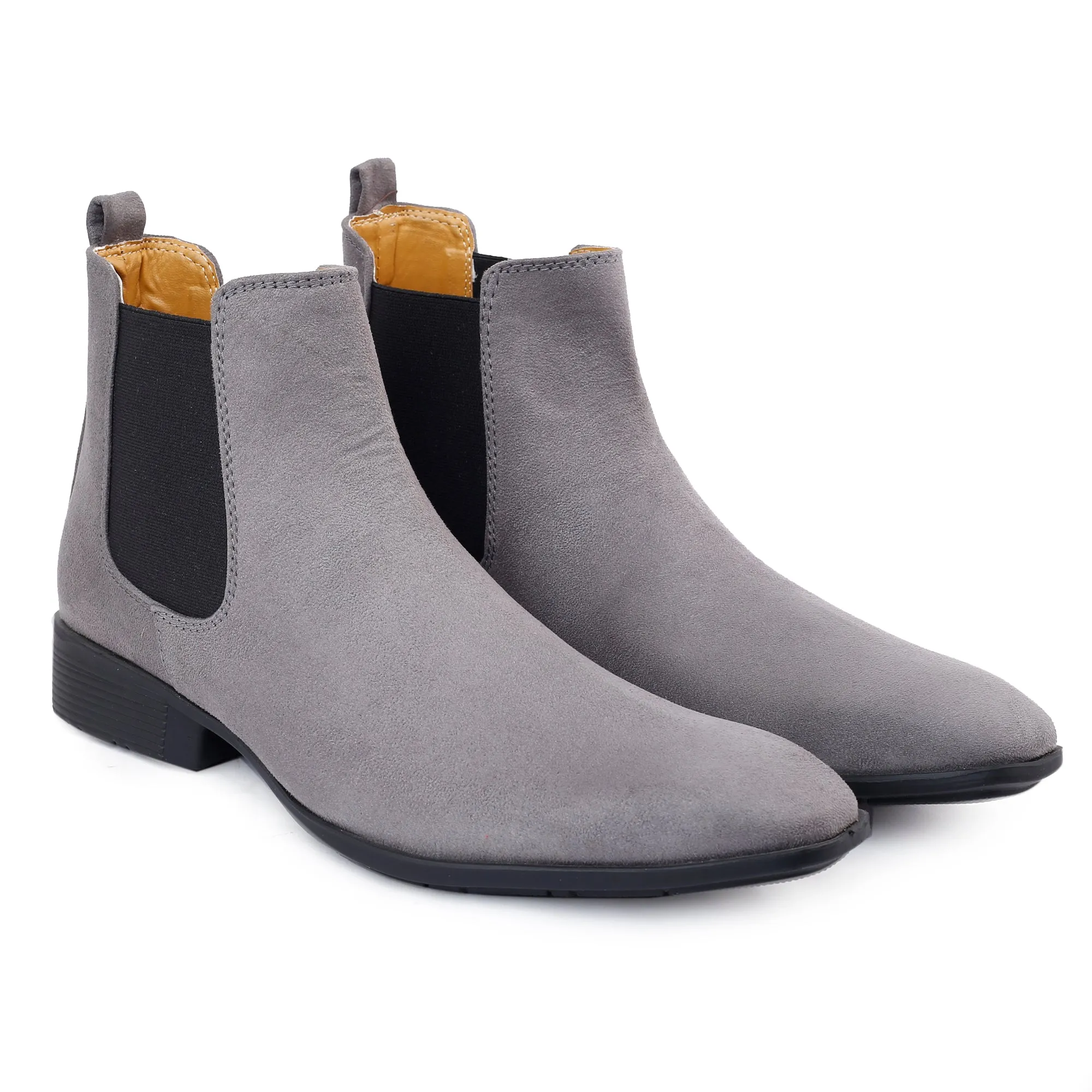 Men's Wedding Wear Chelsea Suede Boots