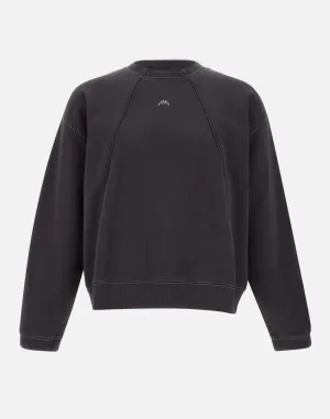 Millbank Men's Black Cotton Sweatshirt