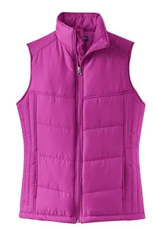 Monogrammed Quilted Vest Custom Colors