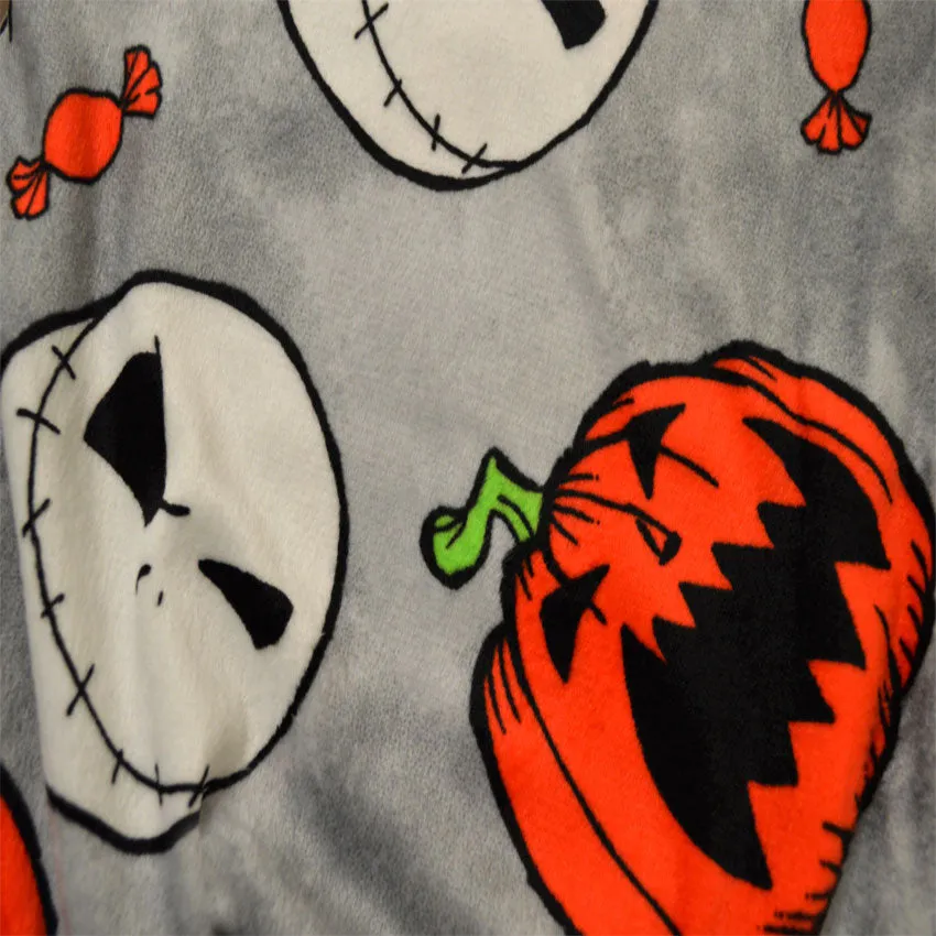 Nightmare Before Christmas Skellington Pumpkin Candy Lounge Pant