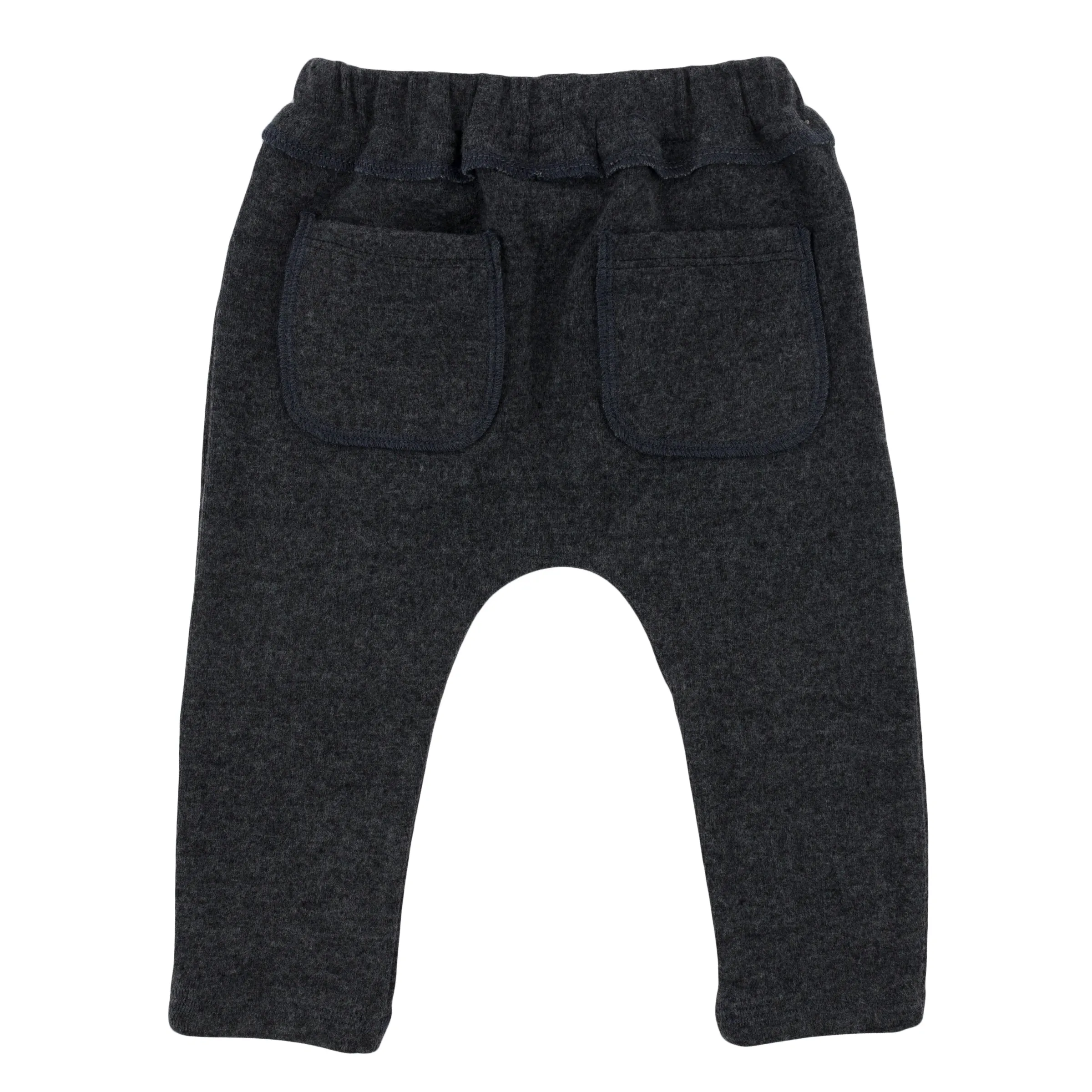 oh baby! Mini Stripe Brooklyn Jogger - Charcoal