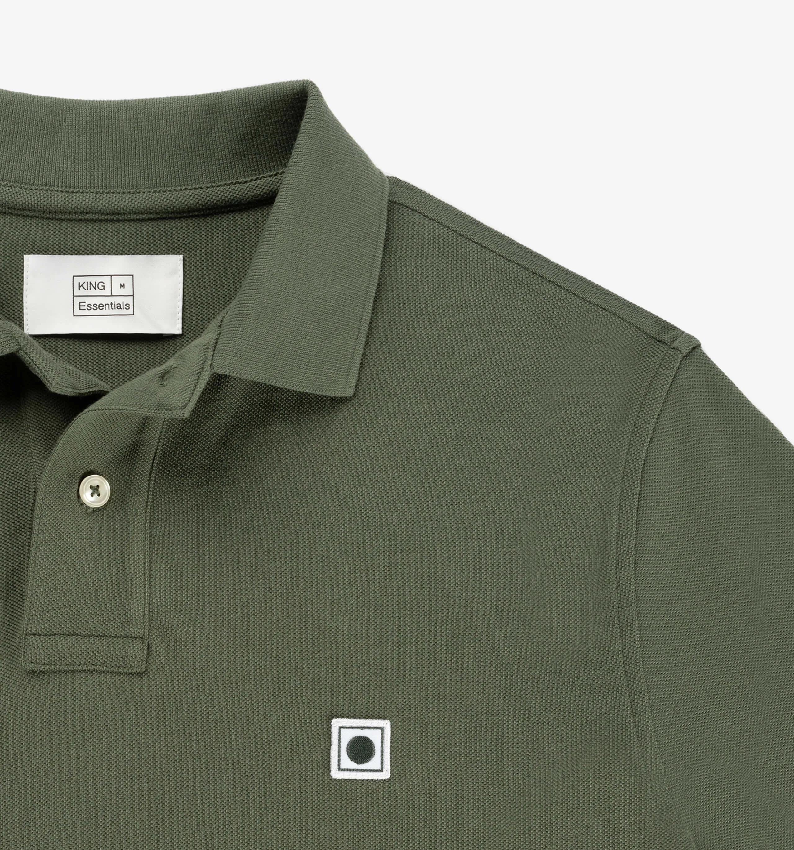 Pique Polo Green