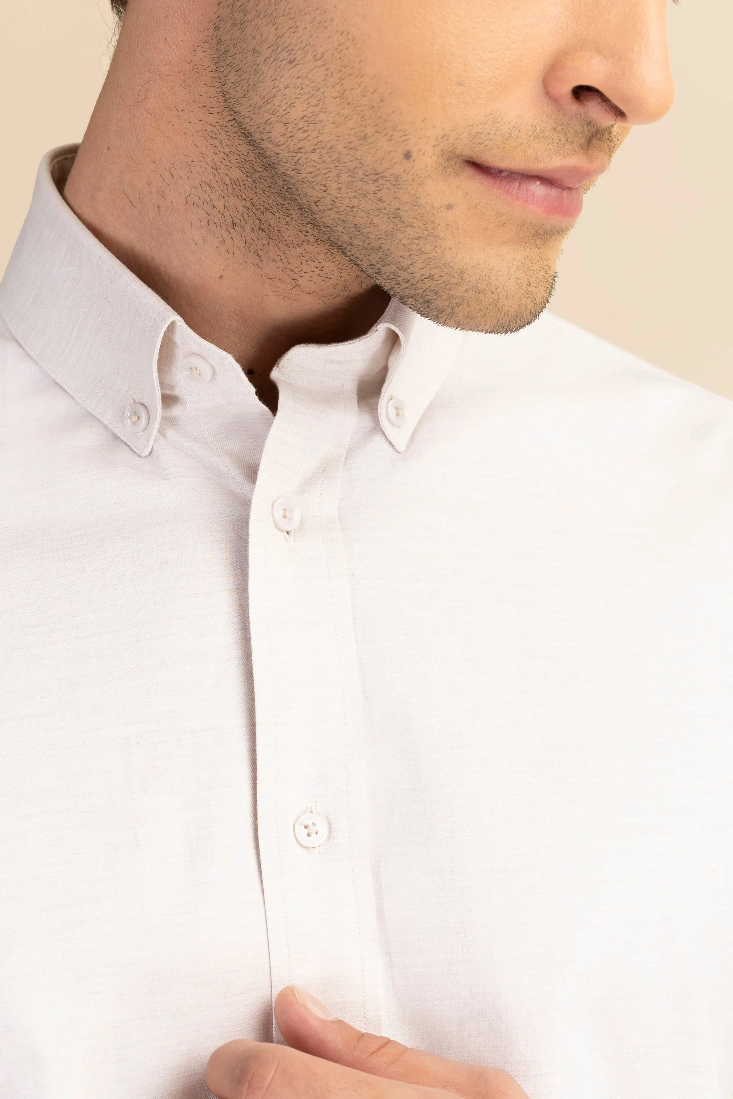 Prescott Shirt Stretch Melange Shirt