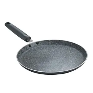 Prestige Omega Deluxe Granite Dosa Tawa, 280 mm, Black, Nonstick Aluminium