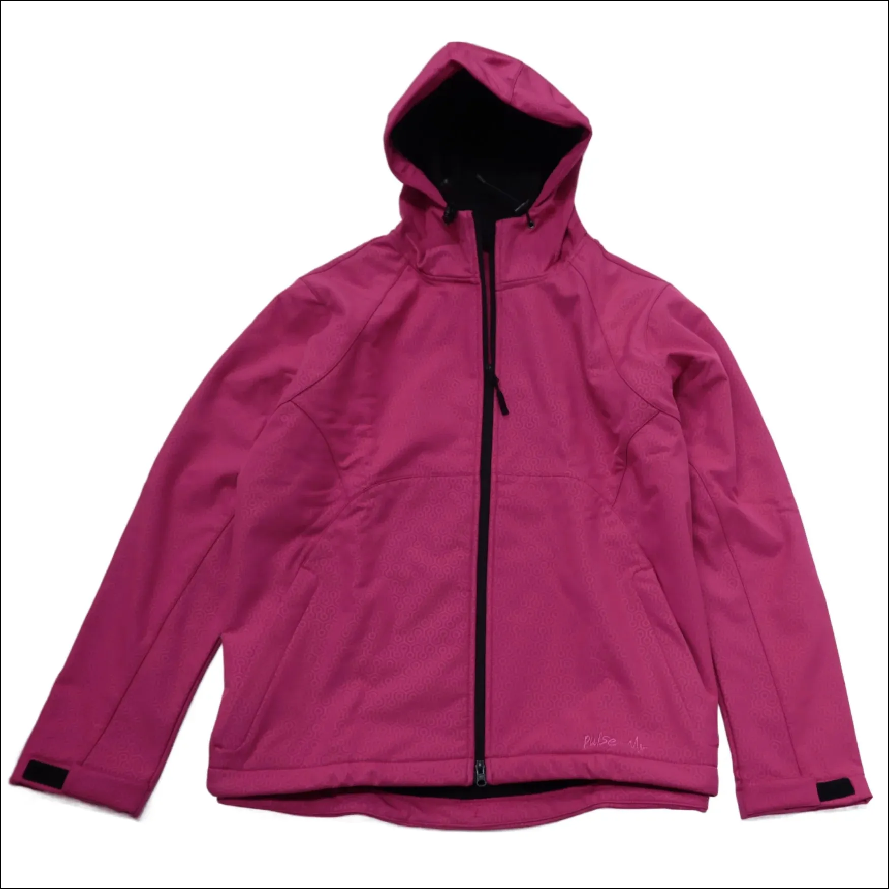 Pulse Womens Plus Size Hooded Soft Shell Jacket 1X CLEARANCE