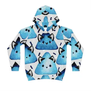 "Kawaii Kitten Meow-angle" Children's Hoodie