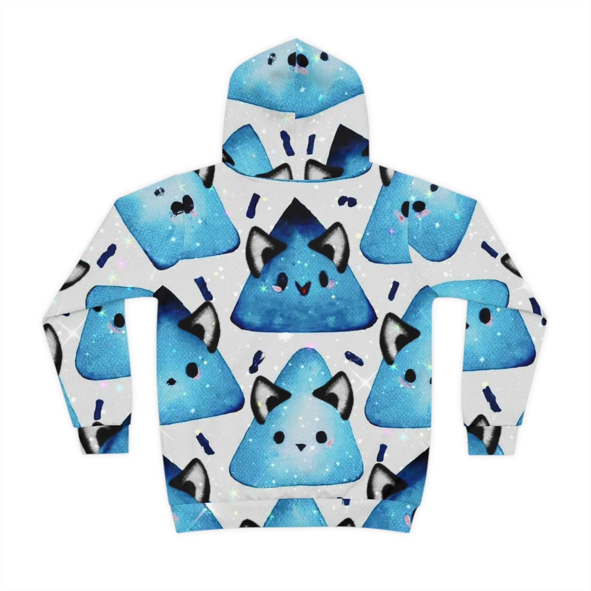 "Kawaii Kitten Meow-angle" Children's Hoodie