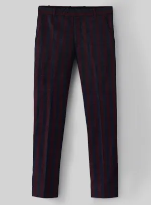 Sartori Vasco Stripe Soft Tweed Pants