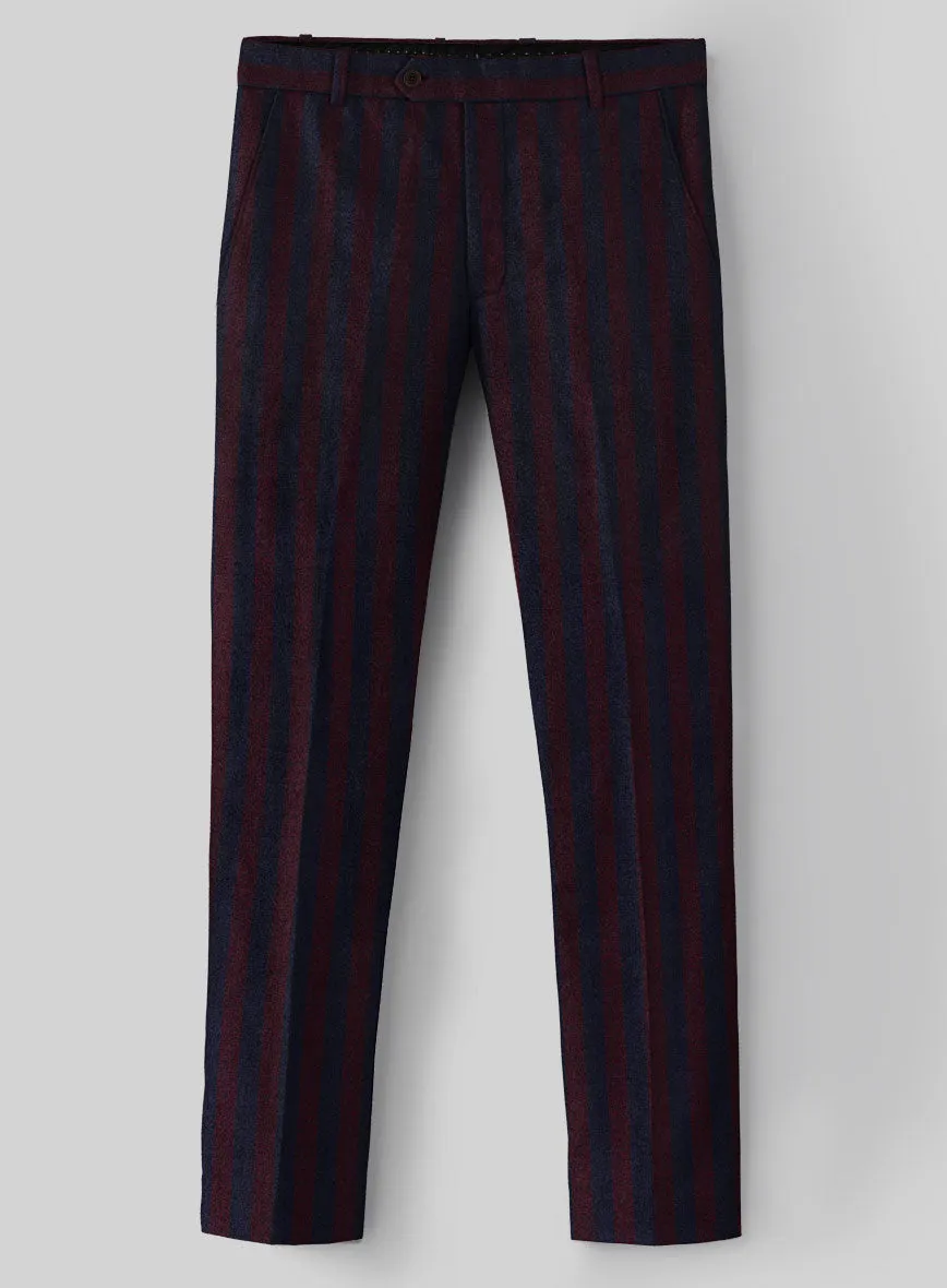 Sartori Vasco Stripe Soft Tweed Pants