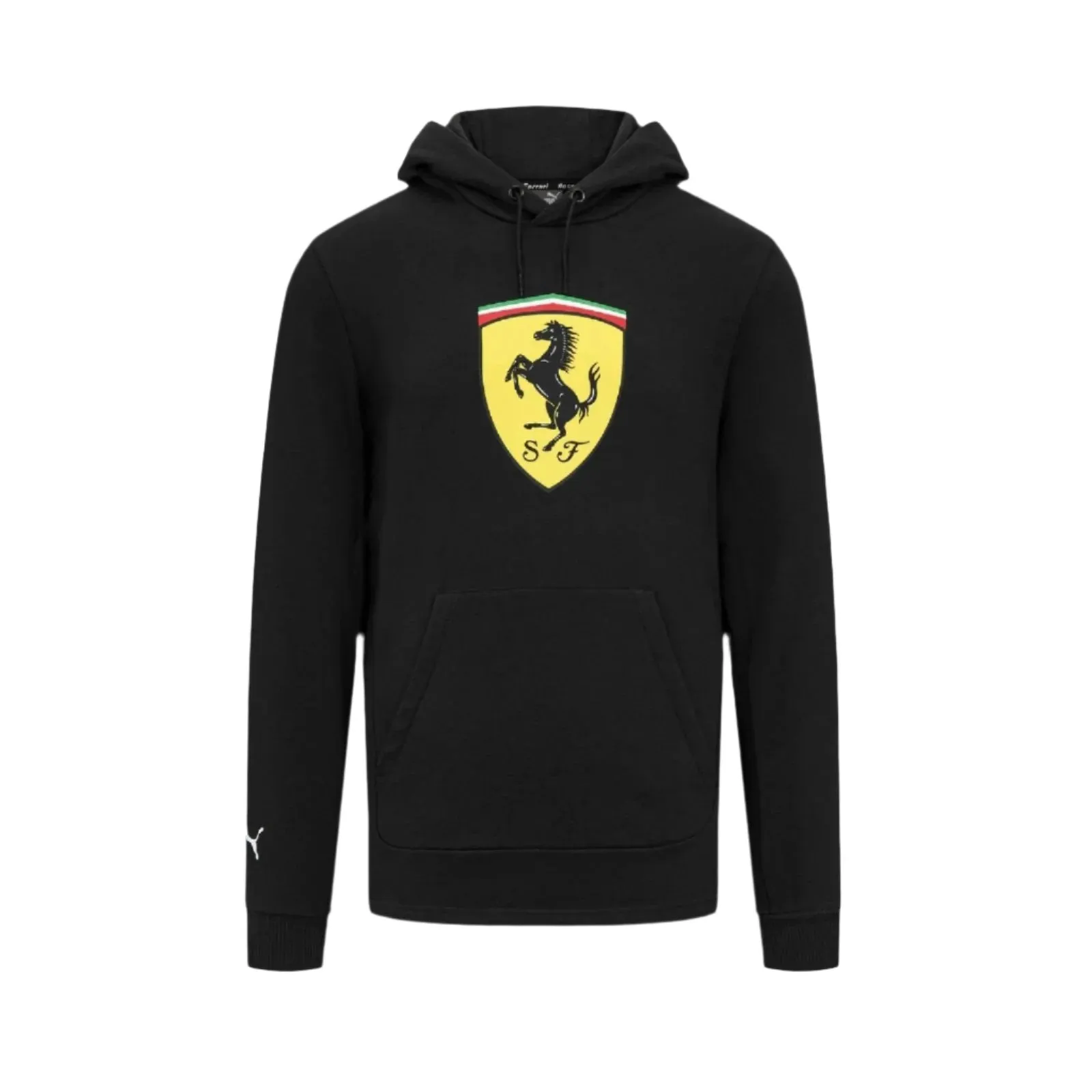 Scuderia Ferrari F1™ Team Big Shield Men's Hooded Sweatshirt- Red/Black