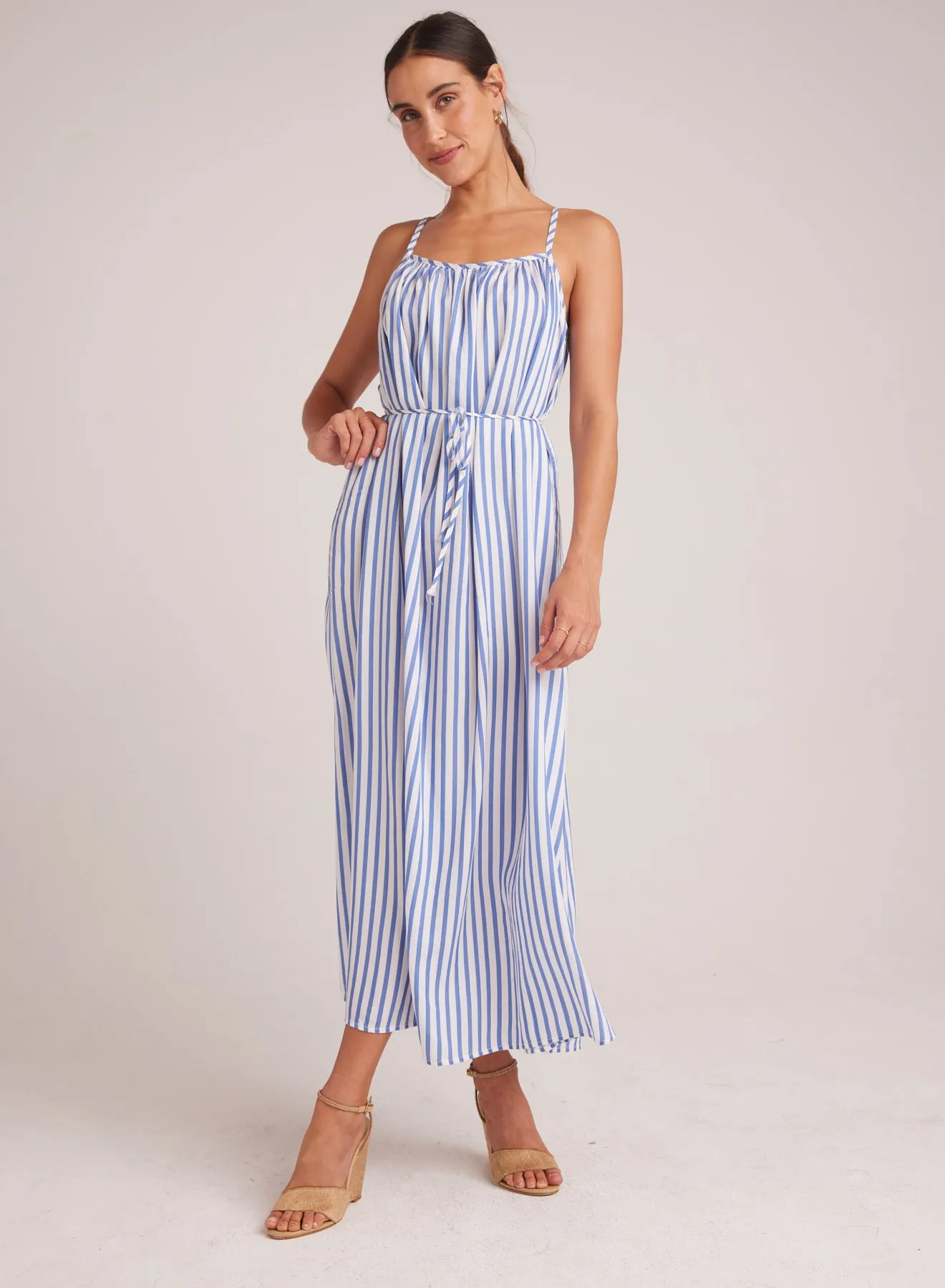 Shirred Cami Maxi Dress