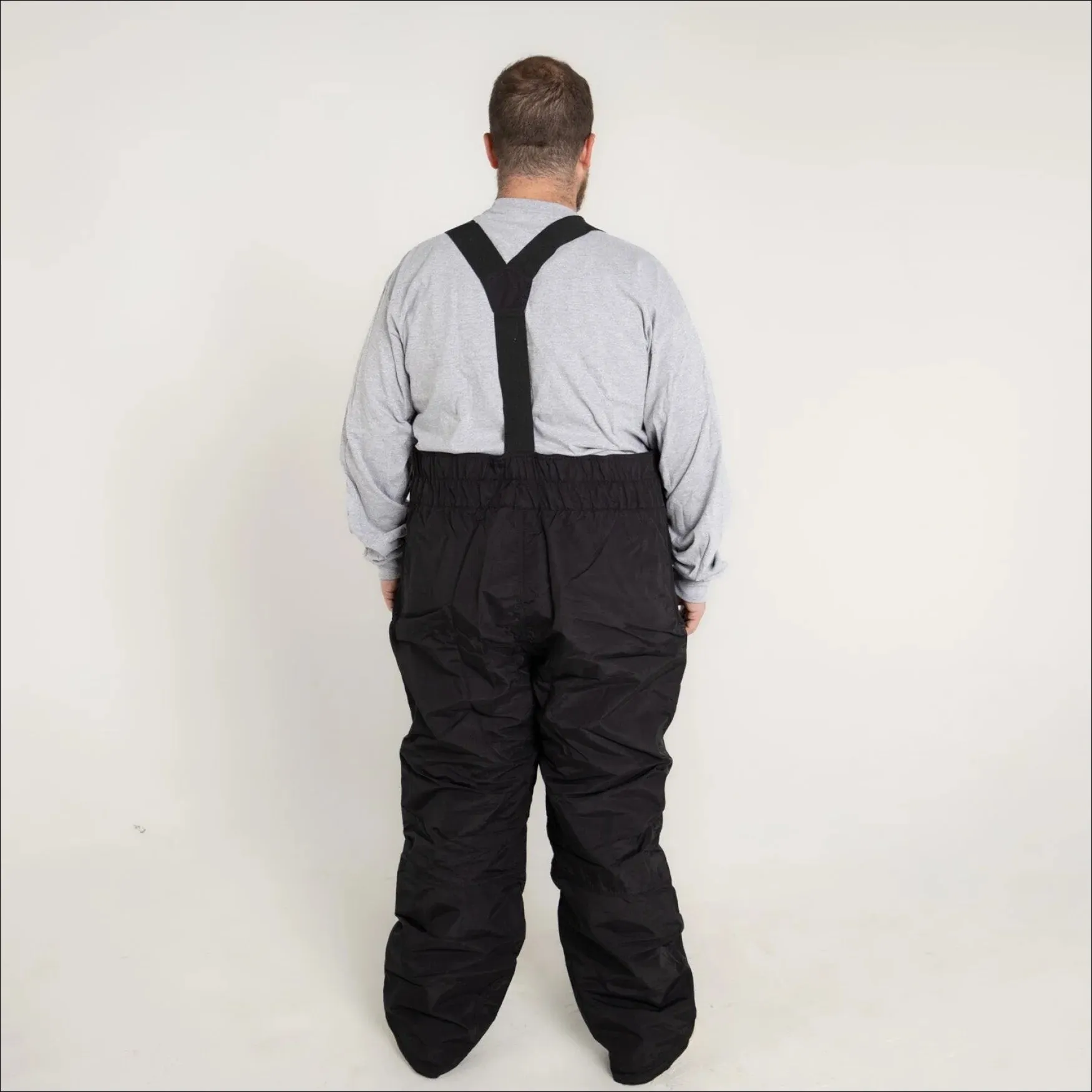 Snow Country Outerwear Mens Big and Tall Insulated Ski Snow Bibs Suspender Pants 2XL-7XL Tall and Regular Length