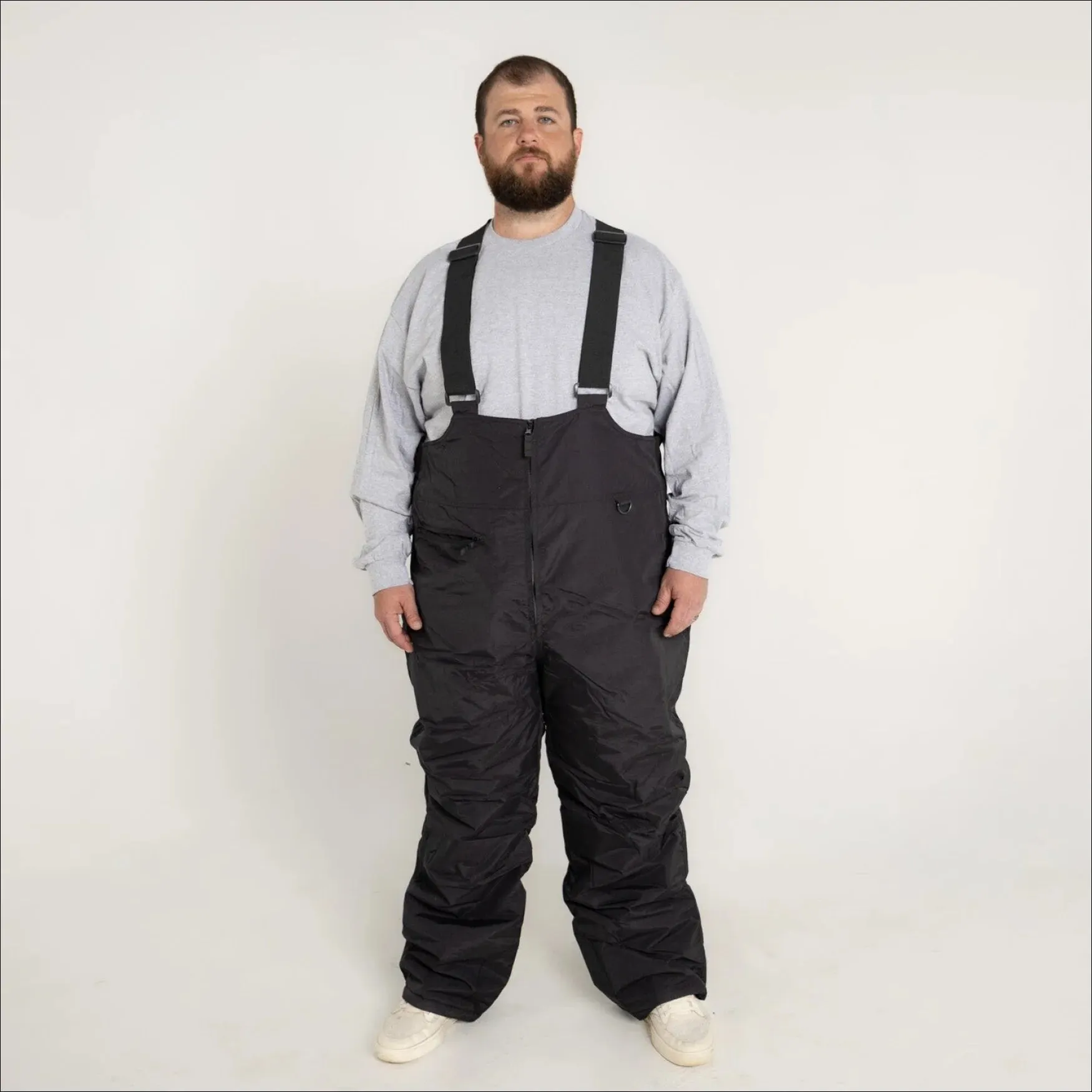 Snow Country Outerwear Mens Big and Tall Insulated Ski Snow Bibs Suspender Pants 2XL-7XL Tall and Regular Length