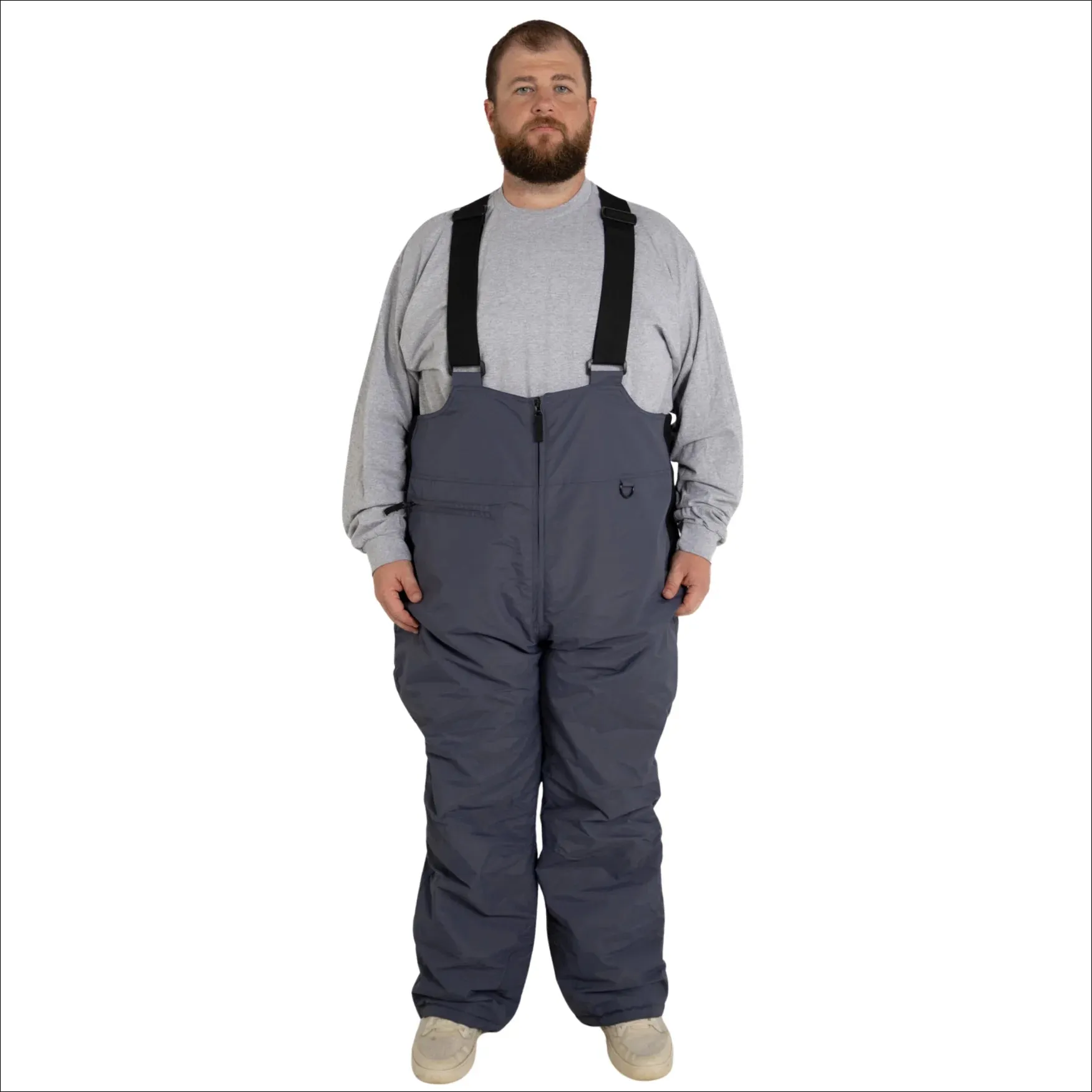 Snow Country Outerwear Mens Big and Tall Insulated Ski Snow Bibs Suspender Pants 2XL-7XL Tall and Regular Length