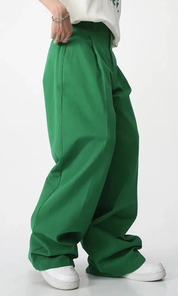 Soft Boy High Waist Baggy Pants