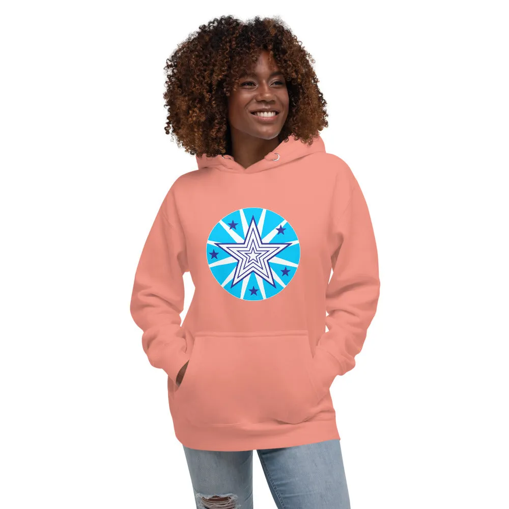 Super Power Art _ Star Unisex Hoodie (six colors)