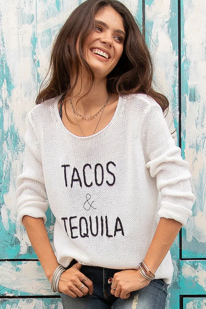 Tacos and Tequila Crew Sweater