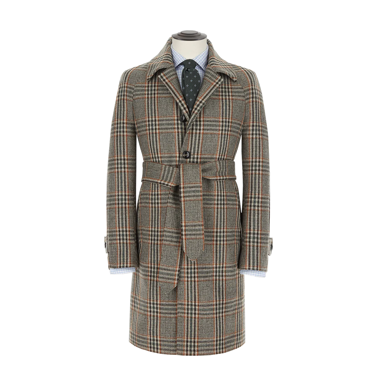 THE GLASGOW OVERCOAT IN WOOL AND CASHMERE Model 7381