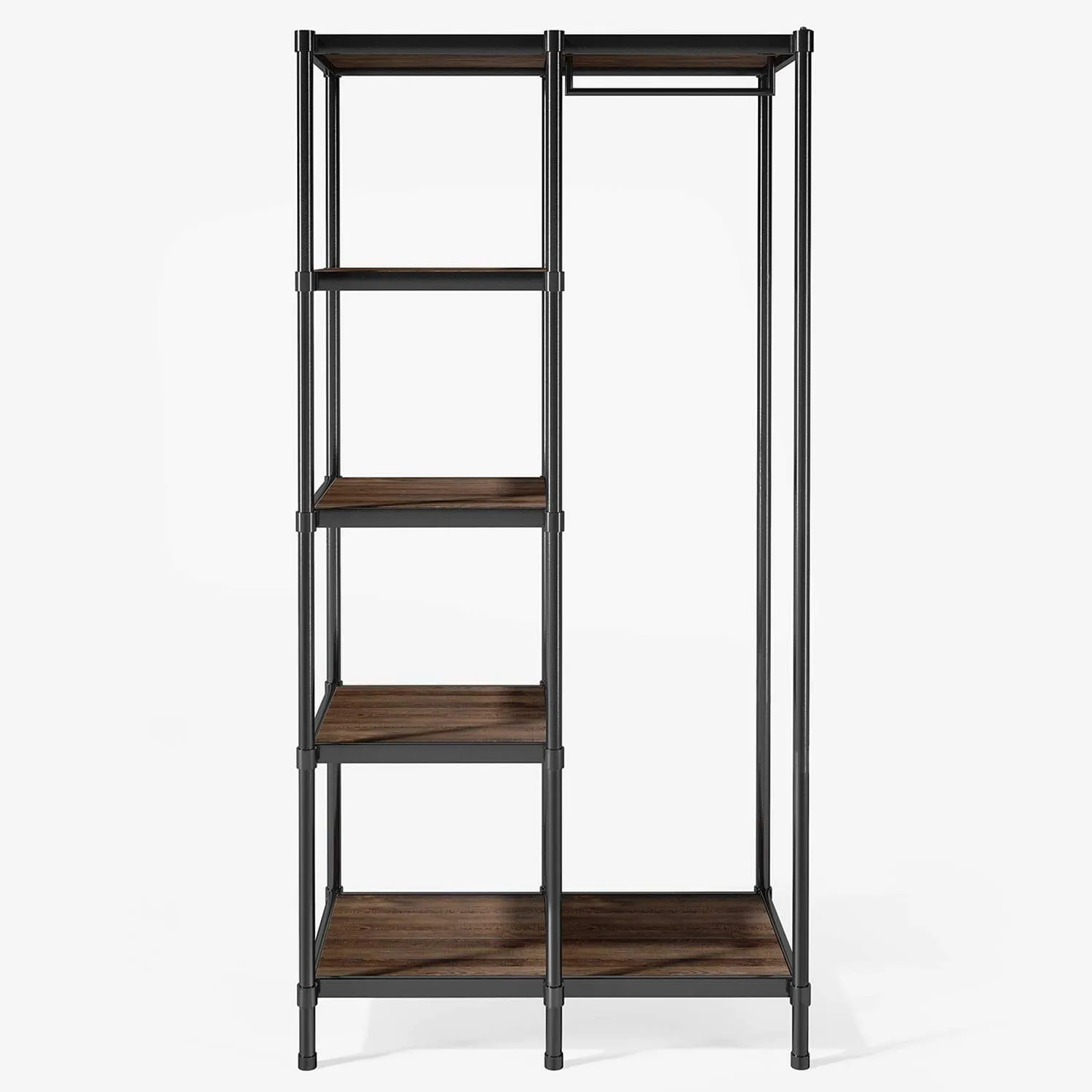 Wesley Etagere Bookcase with Hanging Storage