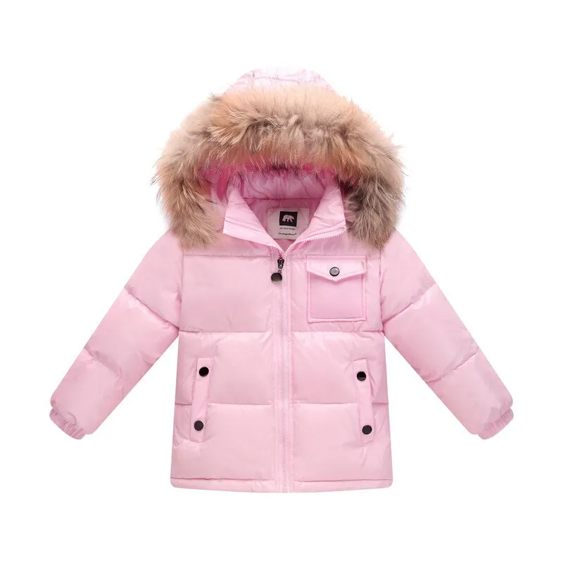 Winter jacket parka for boys coats girls jackets children's clothing snow wear kids outerwear toddler boy clothes