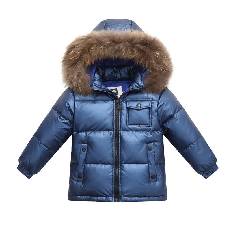 Winter jacket parka for boys coats girls jackets children's clothing snow wear kids outerwear toddler boy clothes