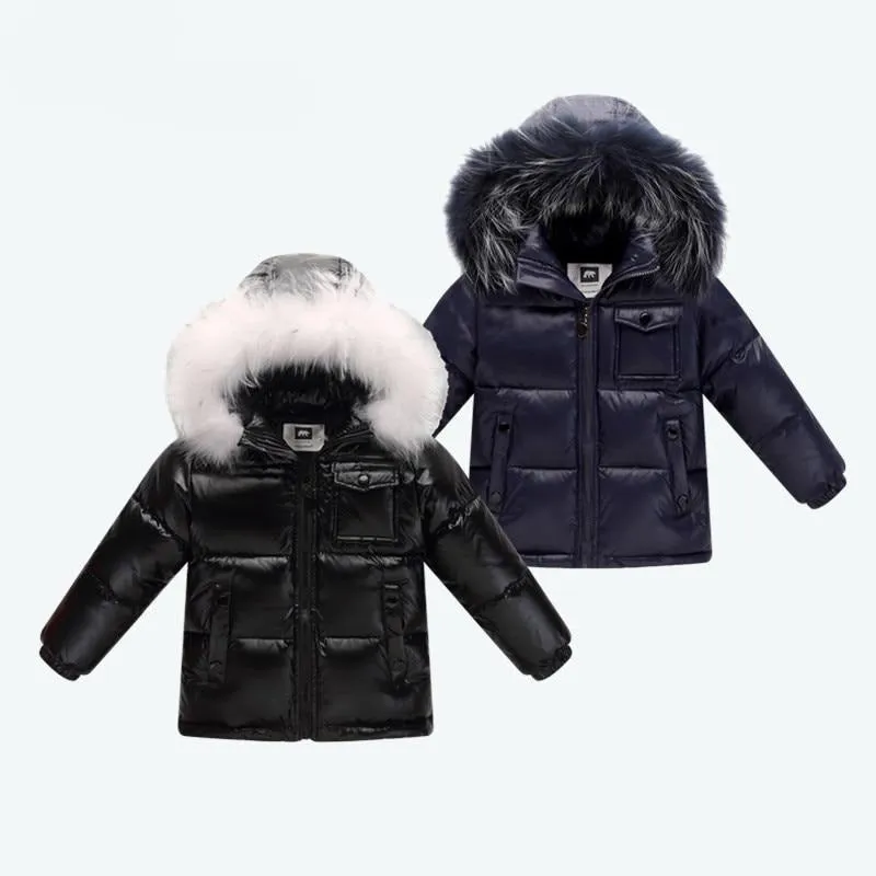 Winter jacket parka for boys coats girls jackets children's clothing snow wear kids outerwear toddler boy clothes