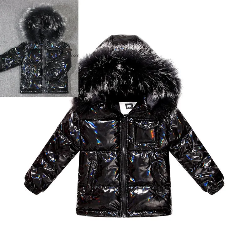 Winter jacket parka for boys coats girls jackets children's clothing snow wear kids outerwear toddler boy clothes