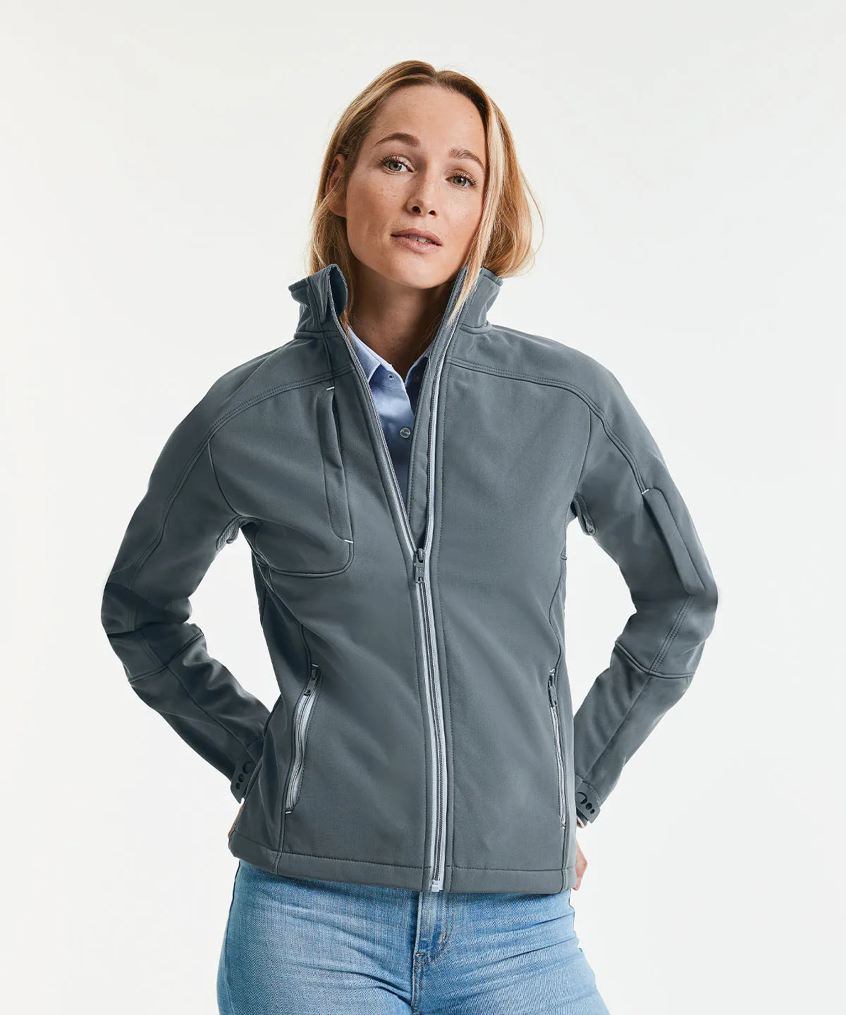 Womens Bionic softshell jacket | French Navy